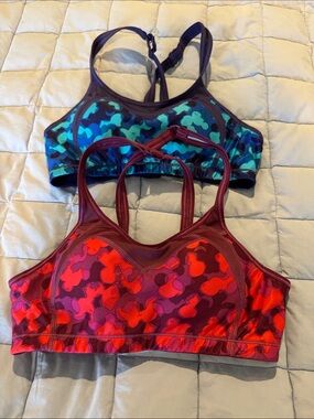Two Moving Comfort Sports Bras size S